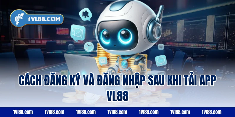 Cách đăng ký và đăng nhập sau khi tải app vl88